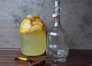 Газированный яблочный сидр Газированный яблочный сидр