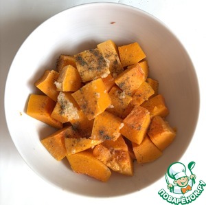 Тыквенные вафли с сыром фета Тыквенные вафли с сыром фета