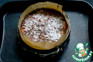 Пирог с яблоками и сливой