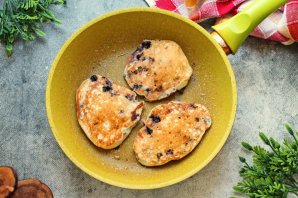 Лимонно-черничные оладьи Лимонно-черничные оладьи