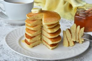 Панкейки на закваске Панкейки на закваске