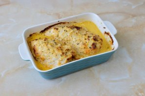Куриные грудки в духовке с майонезом Куриные грудки в духовке с майонезом