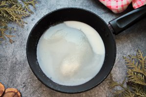 Вареный сахар на молоке Вареный сахар на молоке