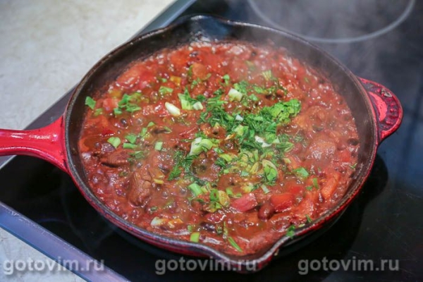 Лобио из красной фасоли с мясом Лобио из красной фасоли с мясом