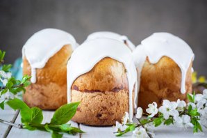 Кулич на сметане