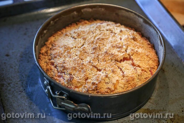 Итальянский песочный пирог с персиками и творогом Сбричолата (Sbriciolata) Итальянский песочный пирог с персиками и творогом Сбричолата (Sbriciolata)