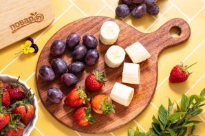 Фрукты в стекле