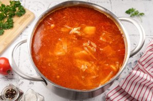 Щи со шкварками Щи со шкварками