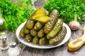 Рецепт малосольных огурцов на зиму Рецепт малосольных огурцов на зиму
