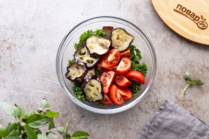 Салат с хумусом Салат с хумусом