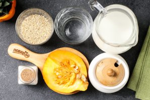 Каша ячневая с тыквой Каша ячневая с тыквой