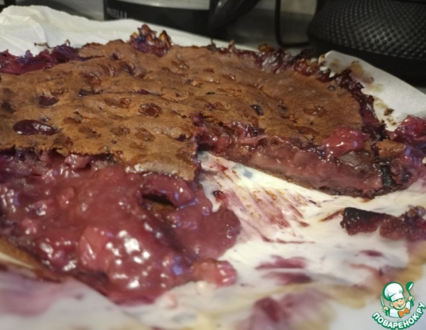 Ягодный пирог-пастила