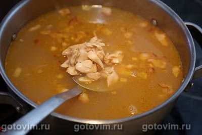 Суп рыбный с беконом Суп рыбный с беконом