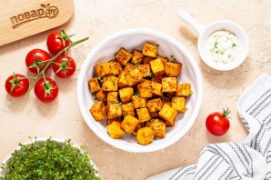 Тофу в аэрогриле Тофу в аэрогриле