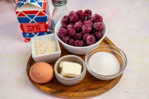 Рисовая запеканка с вишней Рисовая запеканка с вишней