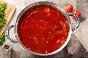 Борщ классический с говядиной