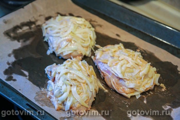 Куриные бедра в картофельной панировке 