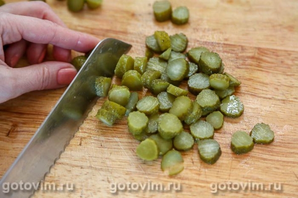 Салат с картофелем, щавелем и огурцами Салат с картофелем, щавелем и огурцами