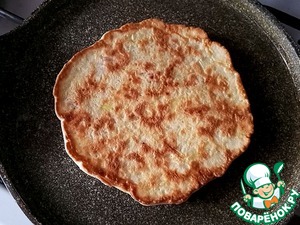 Кабачково-луковые лепёшки на сковороде Кабачково-луковые лепёшки на сковороде