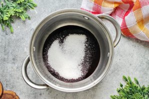 Кисель из черники Кисель из черники