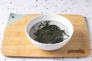 Суп из сушеной морской капусты Суп из сушеной морской капусты