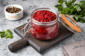 Икра из свеклы с томатной пастой Икра из свеклы с томатной пастой