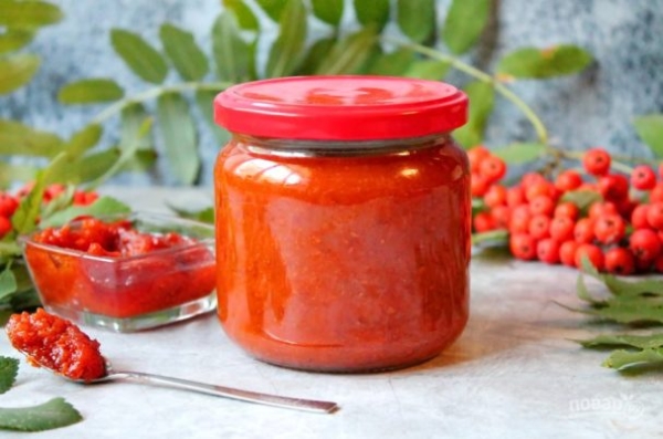 Джем из красной рябины Джем из красной рябины