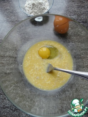 Булочки с грибами под сырной глазурью