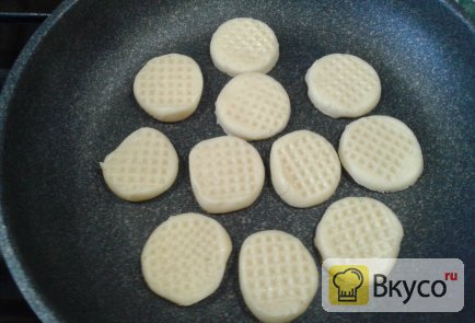 Печенье на сметане «Минутка» на сковороде Печенье на сметане «Минутка» на сковороде