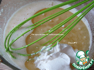 Имбирный пирог с грушами