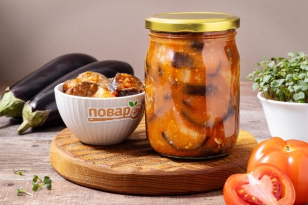 Баклажаны в томате на зиму Баклажаны в томате на зиму
