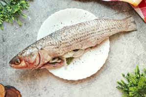 Кефаль, запеченная в духовке Кефаль, запеченная в духовке