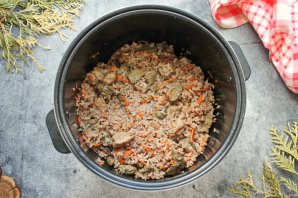 Печень со свининой в мультиварке Печень со свининой в мультиварке