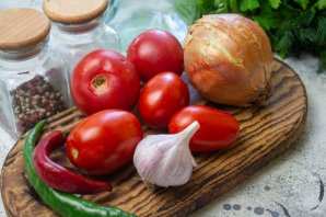 Чесночно-томатный чатни Чесночно-томатный чатни