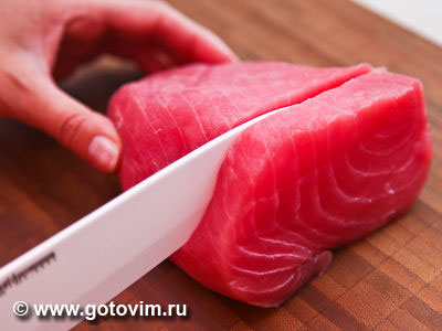 Стейки из тунца