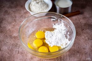 Яблочная запеканка