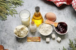 Рулет с крем-чизом Рулет с крем-чизом