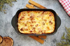 Запеканка из лососевых молок Запеканка из лососевых молок