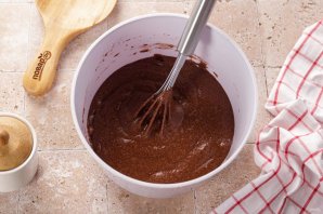 "Манник" на кефире с какао "Манник" на кефире с какао