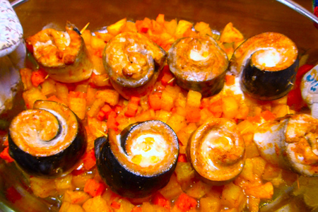 Рулетики из скумбрии