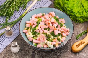 Окрошка с квасом Окрошка с квасом