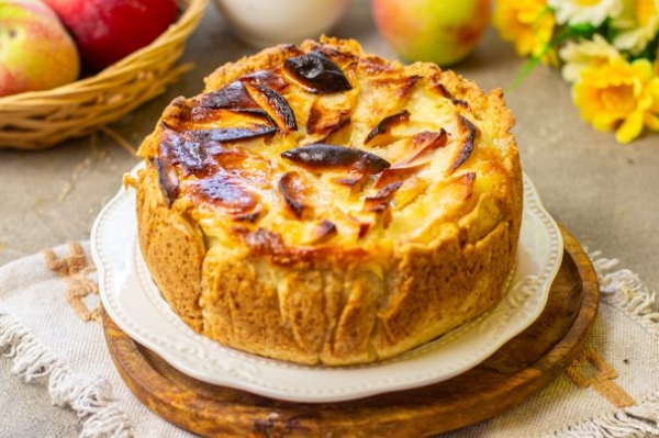 Яблочный пирог "Пломбир" Яблочный пирог "Пломбир"