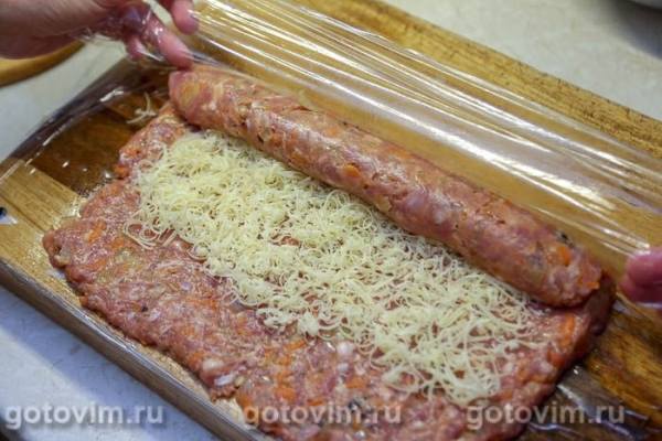 Котлеты-рулетики из фарша с сыром в темпуре Котлеты-рулетики из фарша с сыром в темпуре