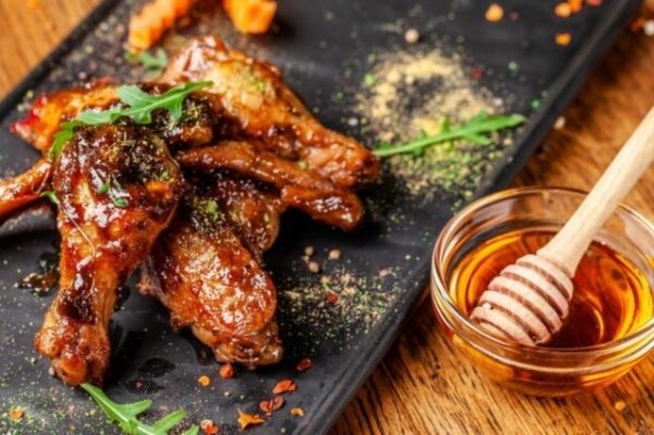 Медово-лимонный маринад для куриного шашлыка Медово-лимонный маринад для куриного шашлыка