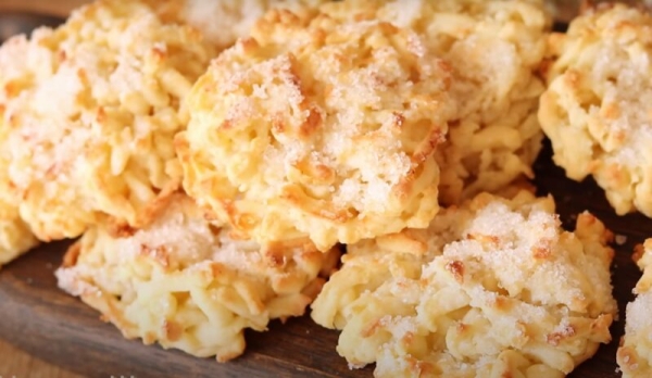 «Ёжики» к чаю. Быстрое творожное печенье: просто и вкусно