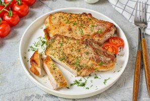 Антрекот на сковороде Антрекот на сковороде