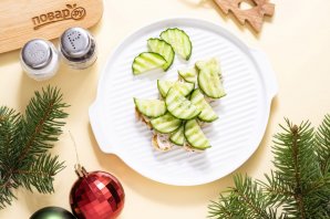 Тосты "Елочки" Тосты "Елочки"