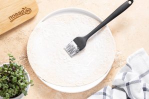 Лаваш с сыром в духовке