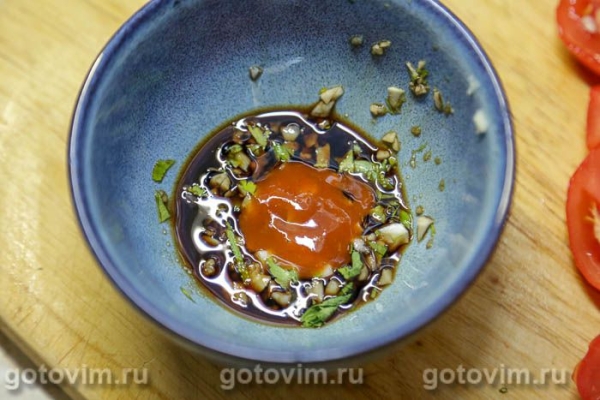 Салат с хрустящими баклажанами Салат с хрустящими баклажанами