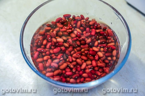 Лобио из красной фасоли с мясом Лобио из красной фасоли с мясом